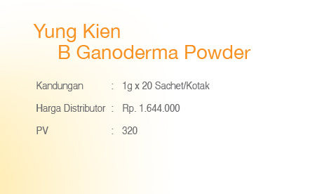 Yung Kien B Ganoderma Powder